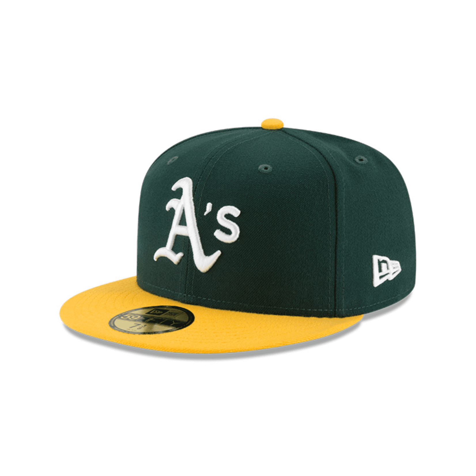 New Era Gorra New Era Oakland Athletics Authentic Collection 59FIFTY - Green / Yellow