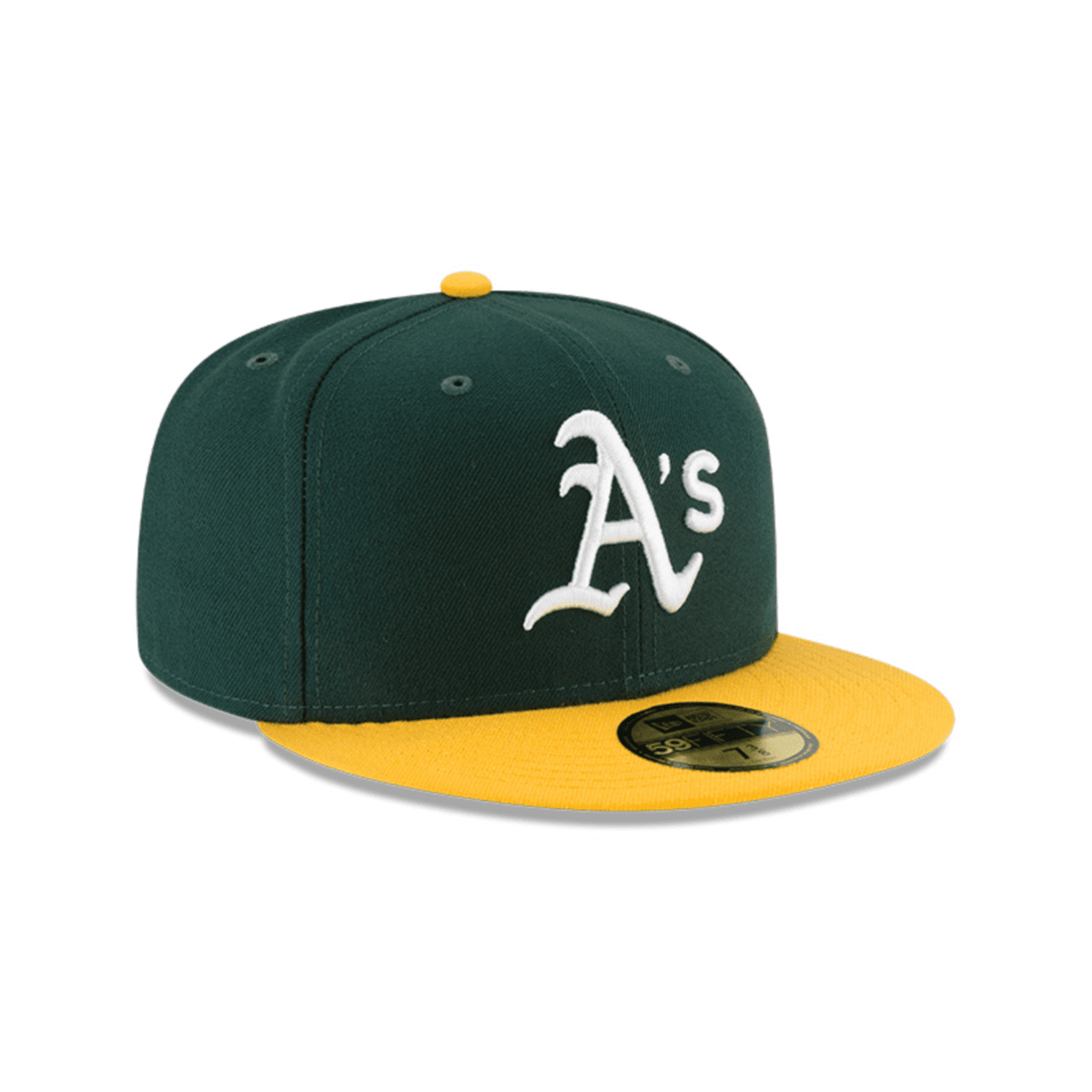 New Era Gorra New Era Oakland Athletics Authentic Collection 59FIFTY - Green / Yellow