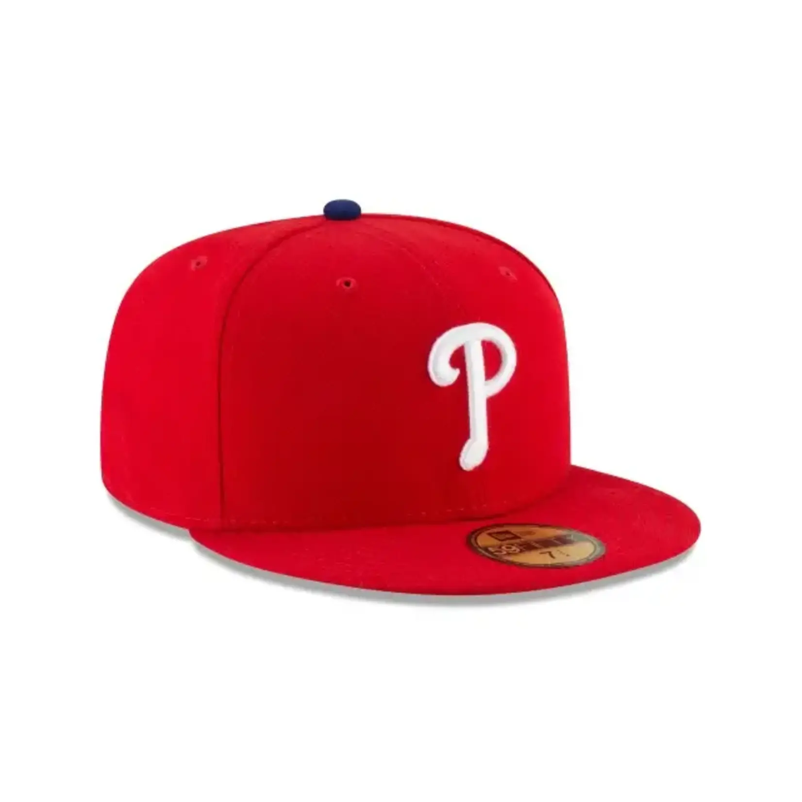 New Era Gorra New Era Philadelphia Phillies Authentic Collection 59FIFTY - Red / Navy