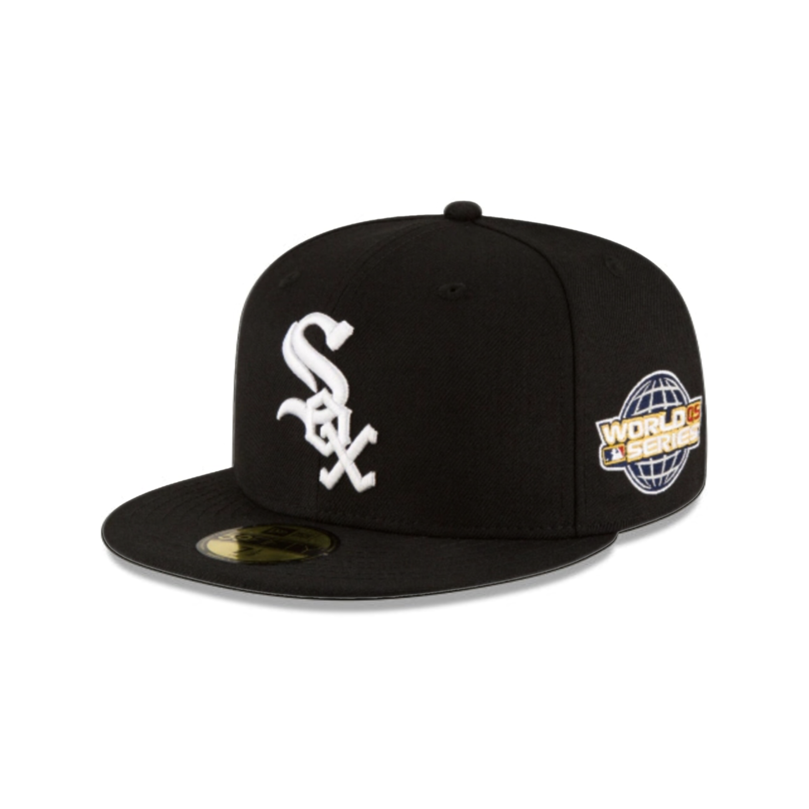 New Era Gorra New Era Sox World Series 05 - Black / White
