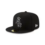Gorra New Era Sox - Black White