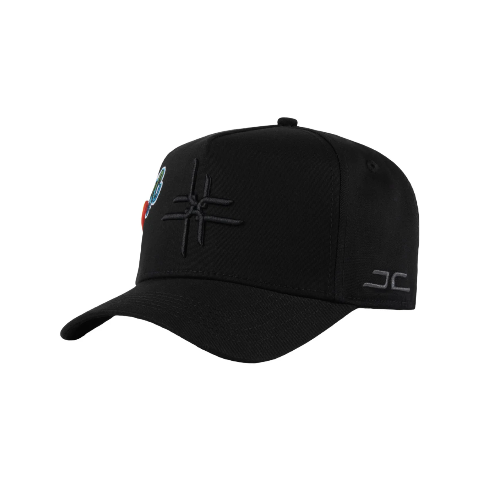 JC Hats Gorra Jc Hats Double Curve - Black