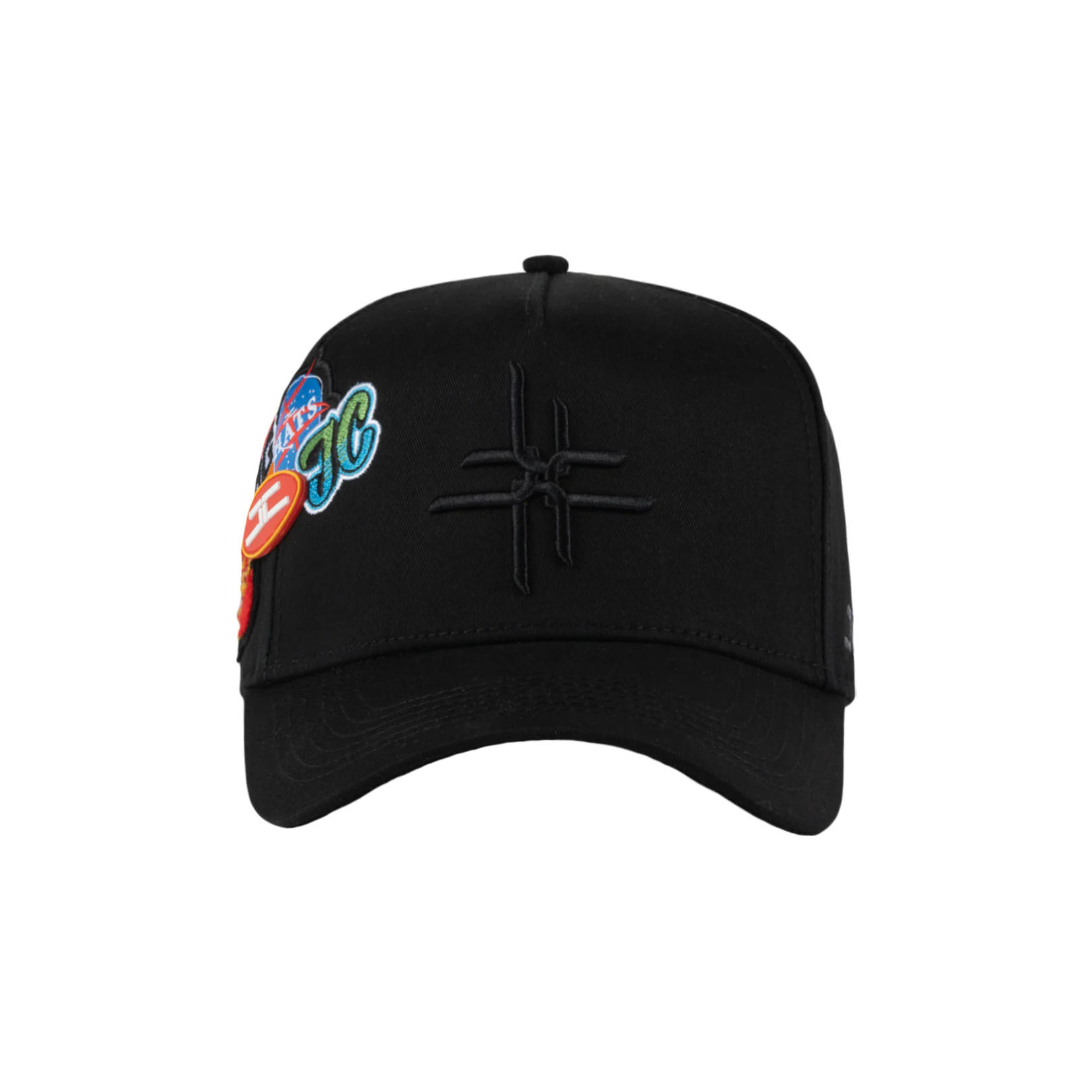 JC Hats Gorra Jc Hats Double Curve - Black