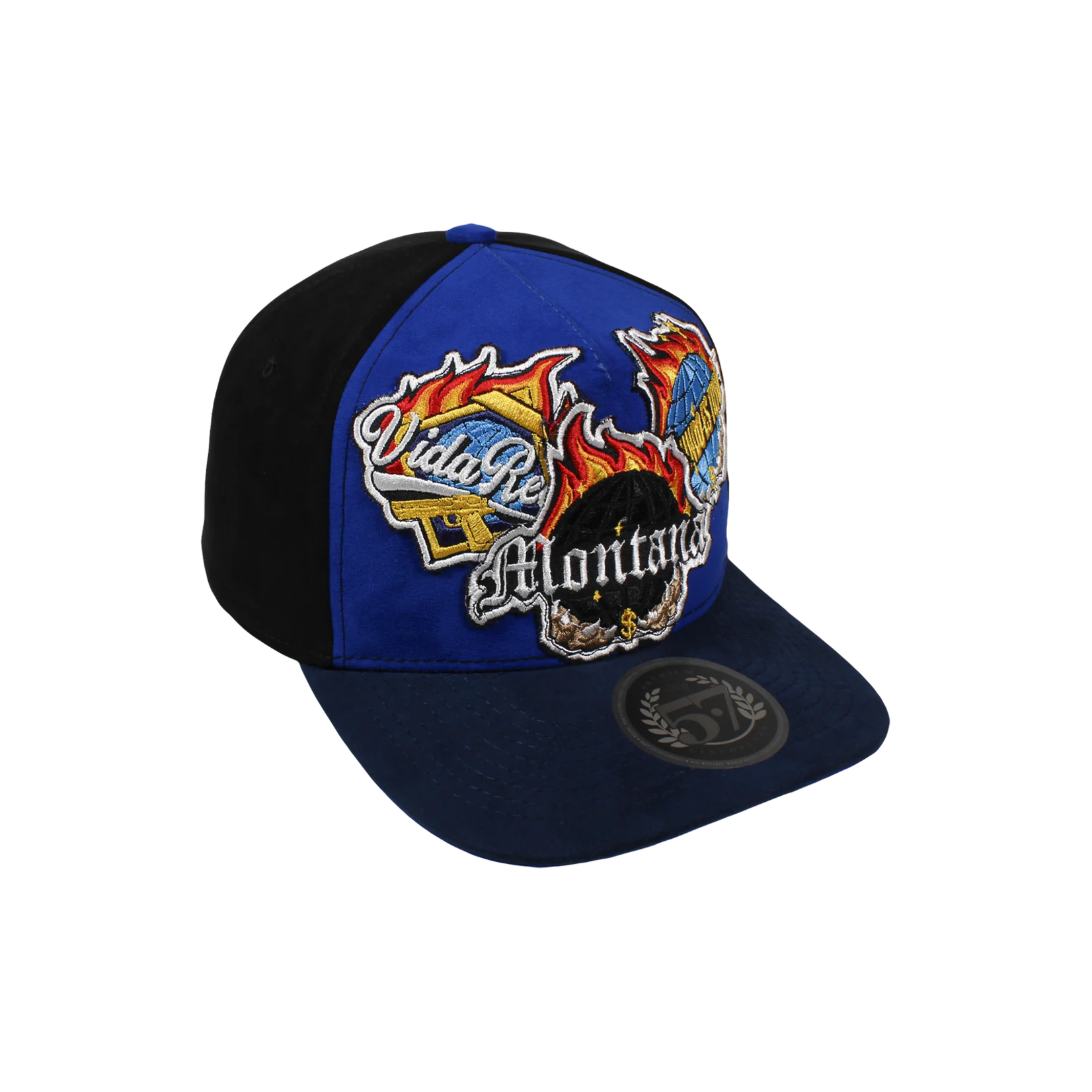 Cincopunto7 Gorra 5.7 Parches Montana El Mundo es Tuyo-Black