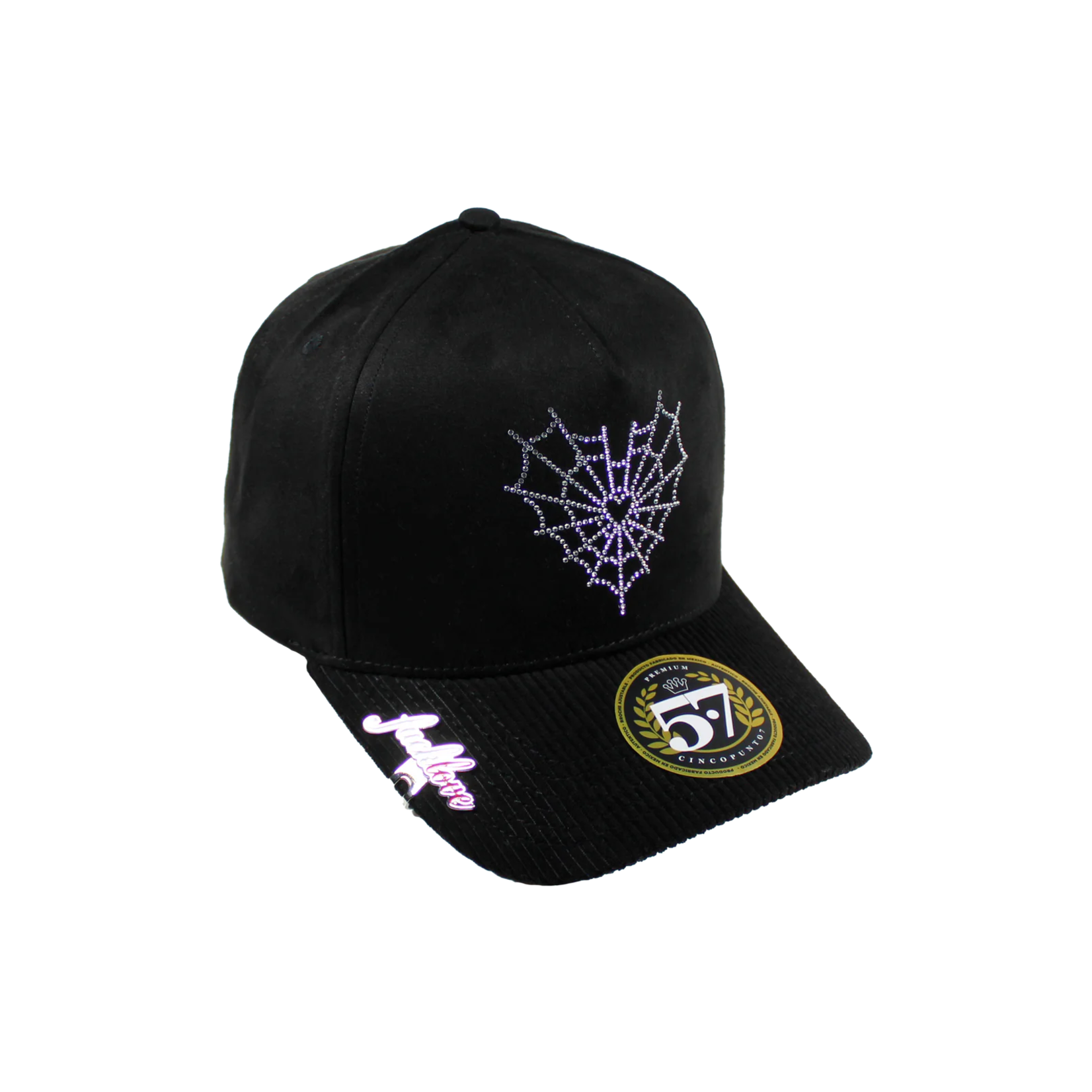 Cincopunto7 Gorra Cincopunto7 Fake Love Diamonds - Black