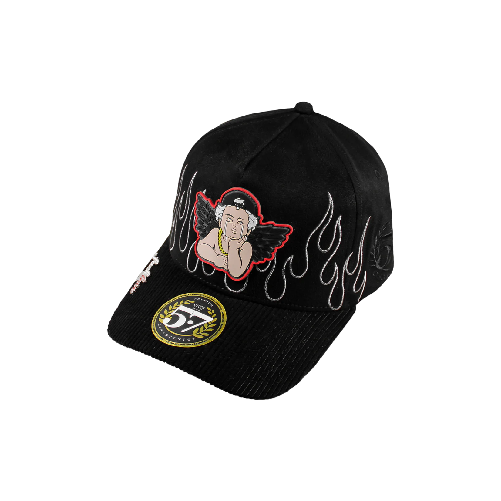 Cincopunto7 Gorra Cincopunto7 Fake Love Sad Fiere - Black/Red