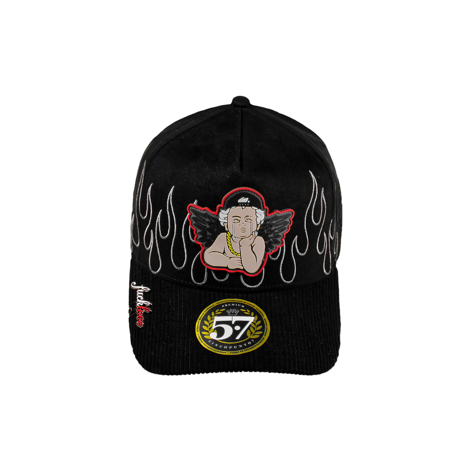 Cincopunto7 Gorra Cincopunto7 Fake Love Sad Fiere - Black/Red