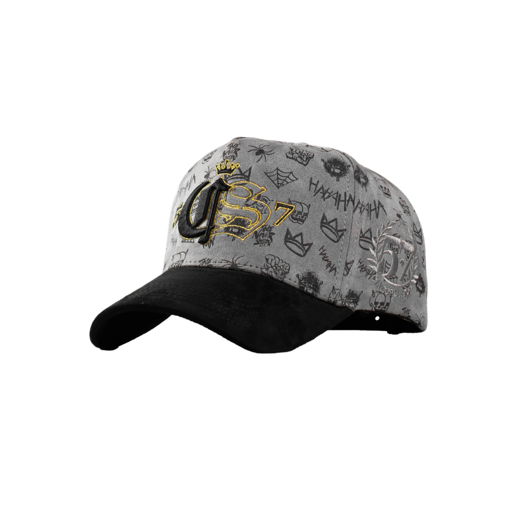 Cincopunto7 Gorra 5.7 5CS7 Monogram Full Laser-Grey/Black