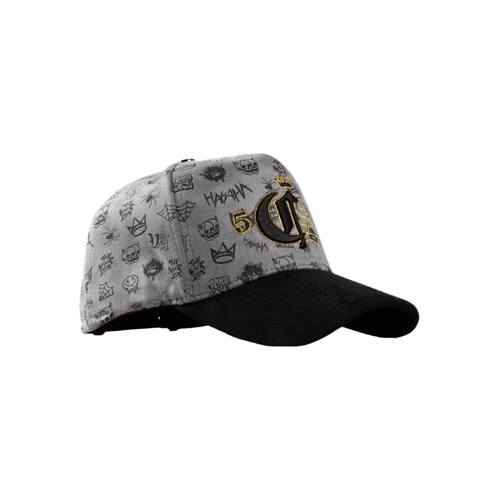 Cincopunto7 Gorra 5.7 5CS7 Monogram Full Laser-Grey/Black