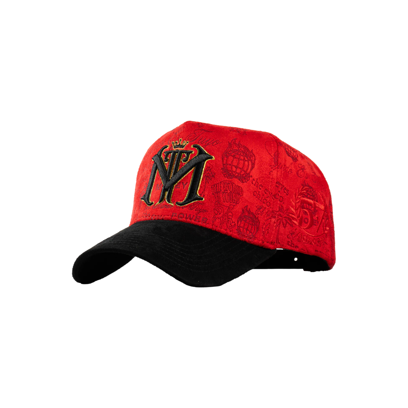 Cincopunto7 Gorra 5.7 Montana Monogram Full Laser-Red/Black