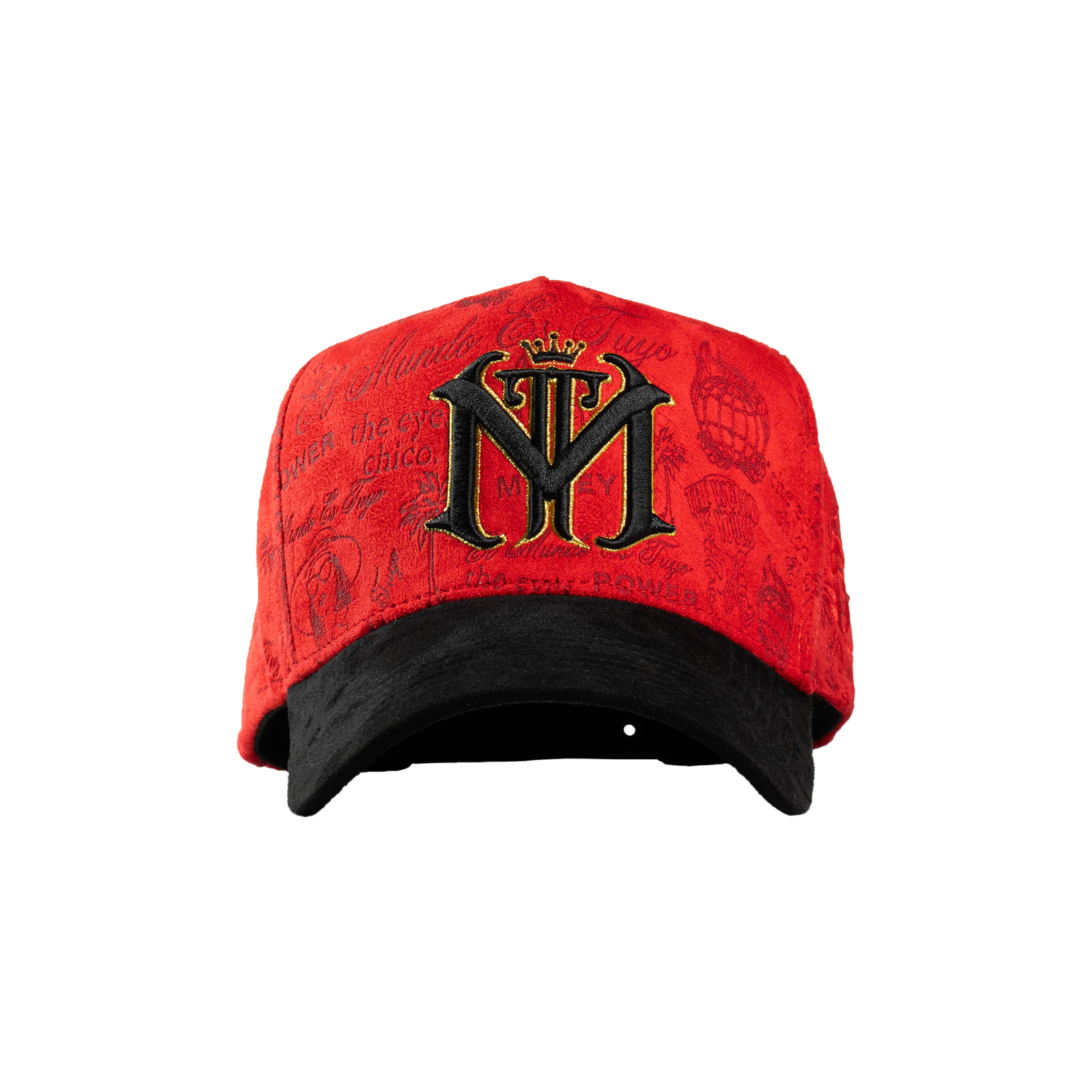 Cincopunto7 Gorra 5.7 Montana Monogram Full Laser-Red/Black