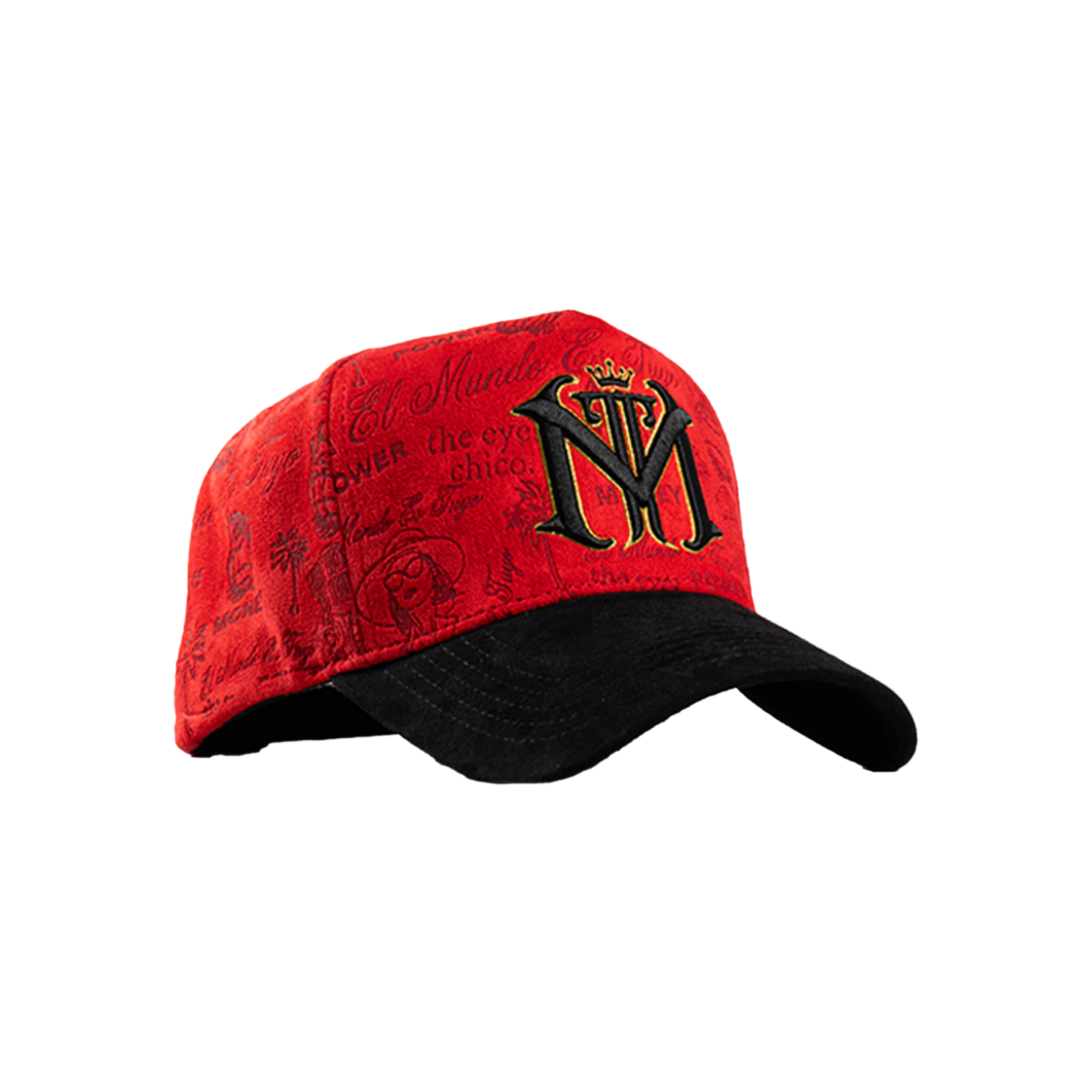 Cincopunto7 Gorra 5.7 Montana Monogram Full Laser-Red/Black