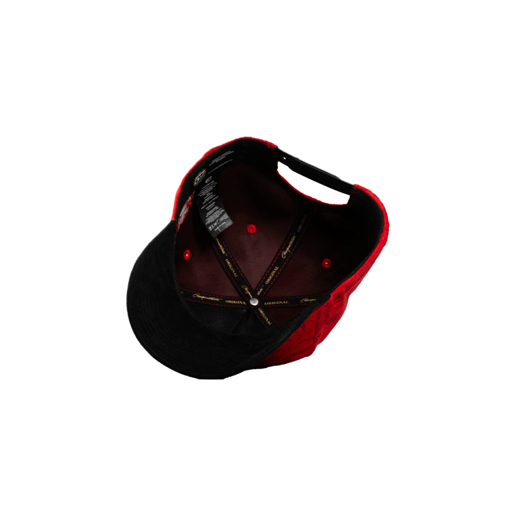 Cincopunto7 Gorra 5.7 Montana Monogram Full Laser-Red/Black