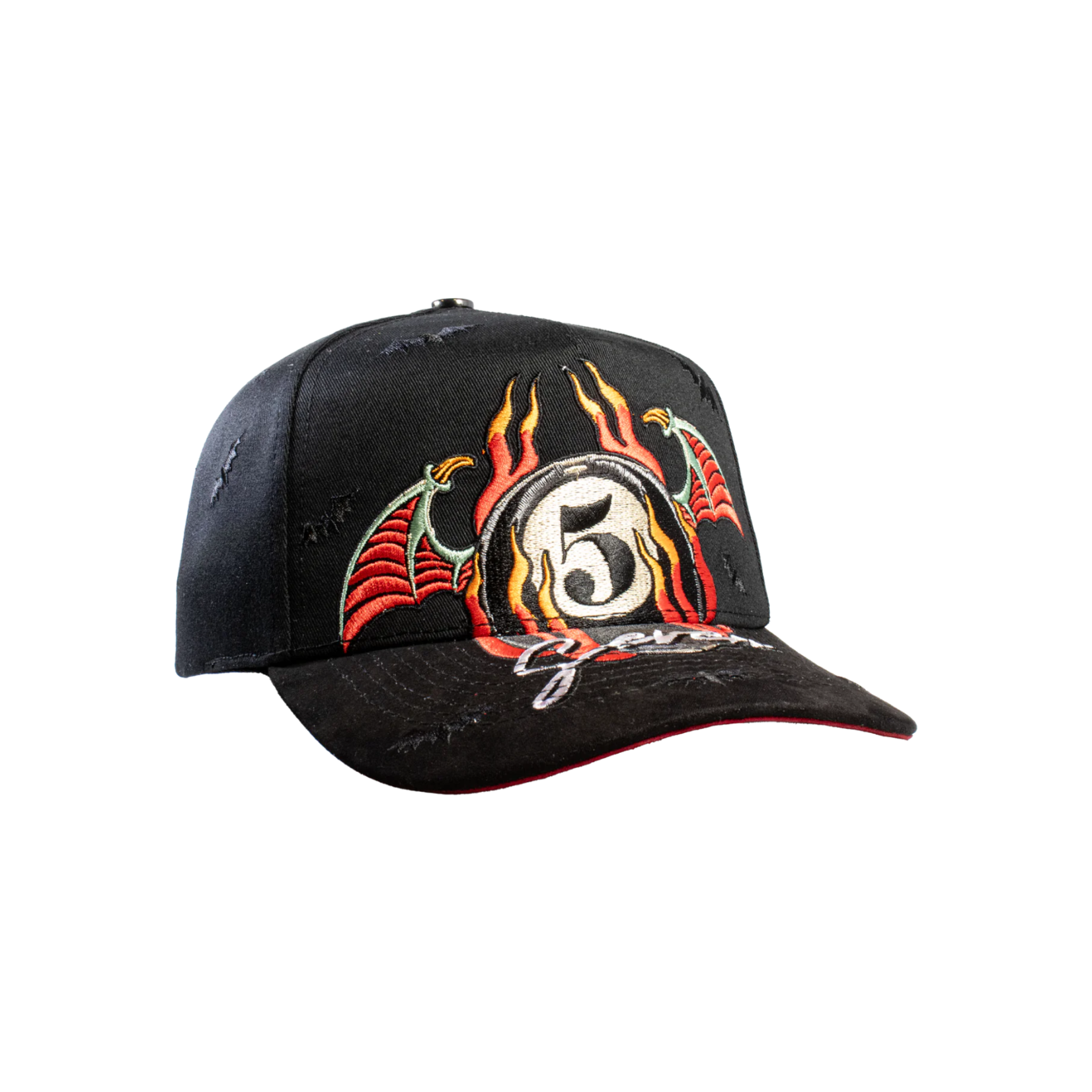 Cincopunto7 Gorra 5.7 Seven Murciélago - Black / Colors