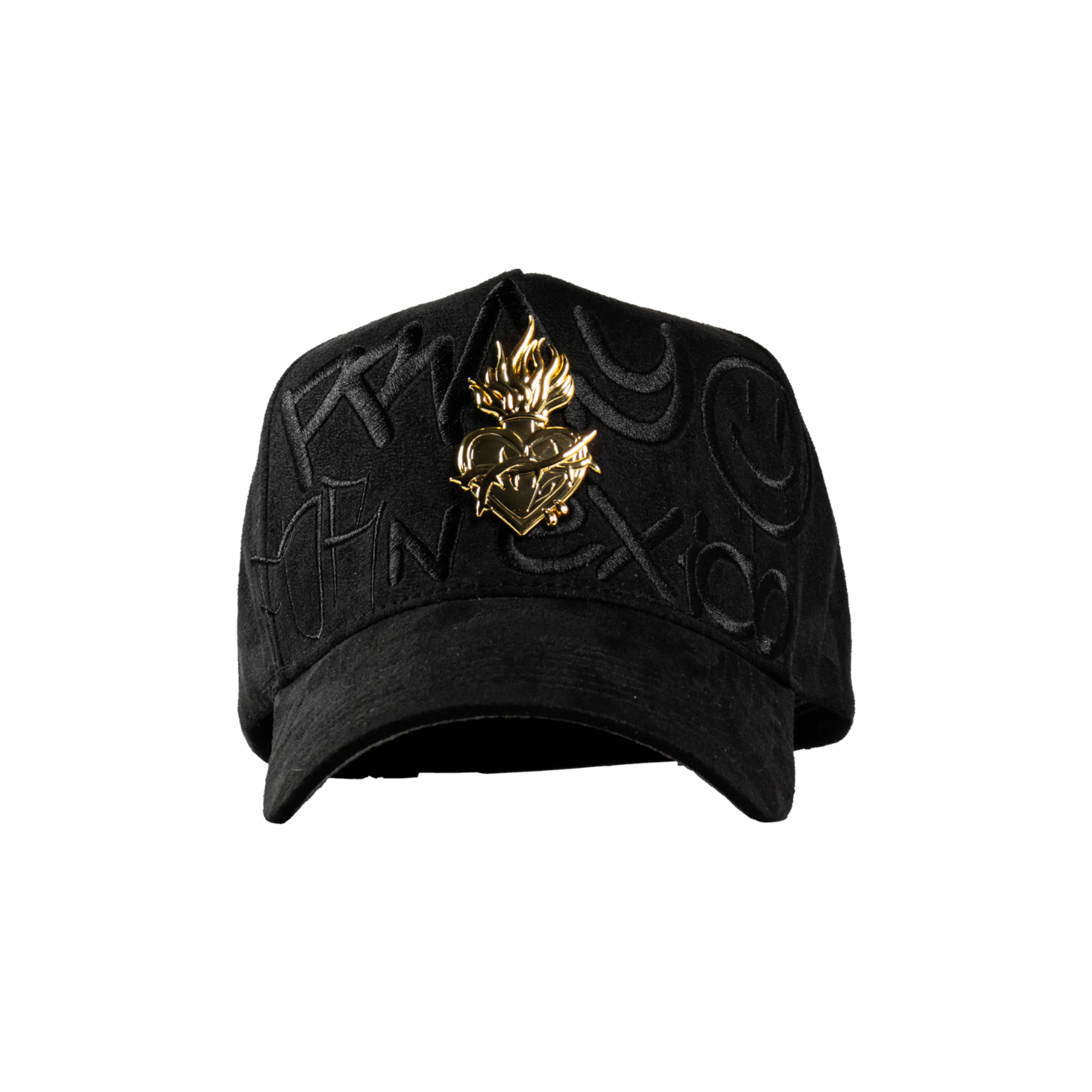 Cincopunto7 Gorra Five Seven Metal gold Pray For Mexico - Black/Grey