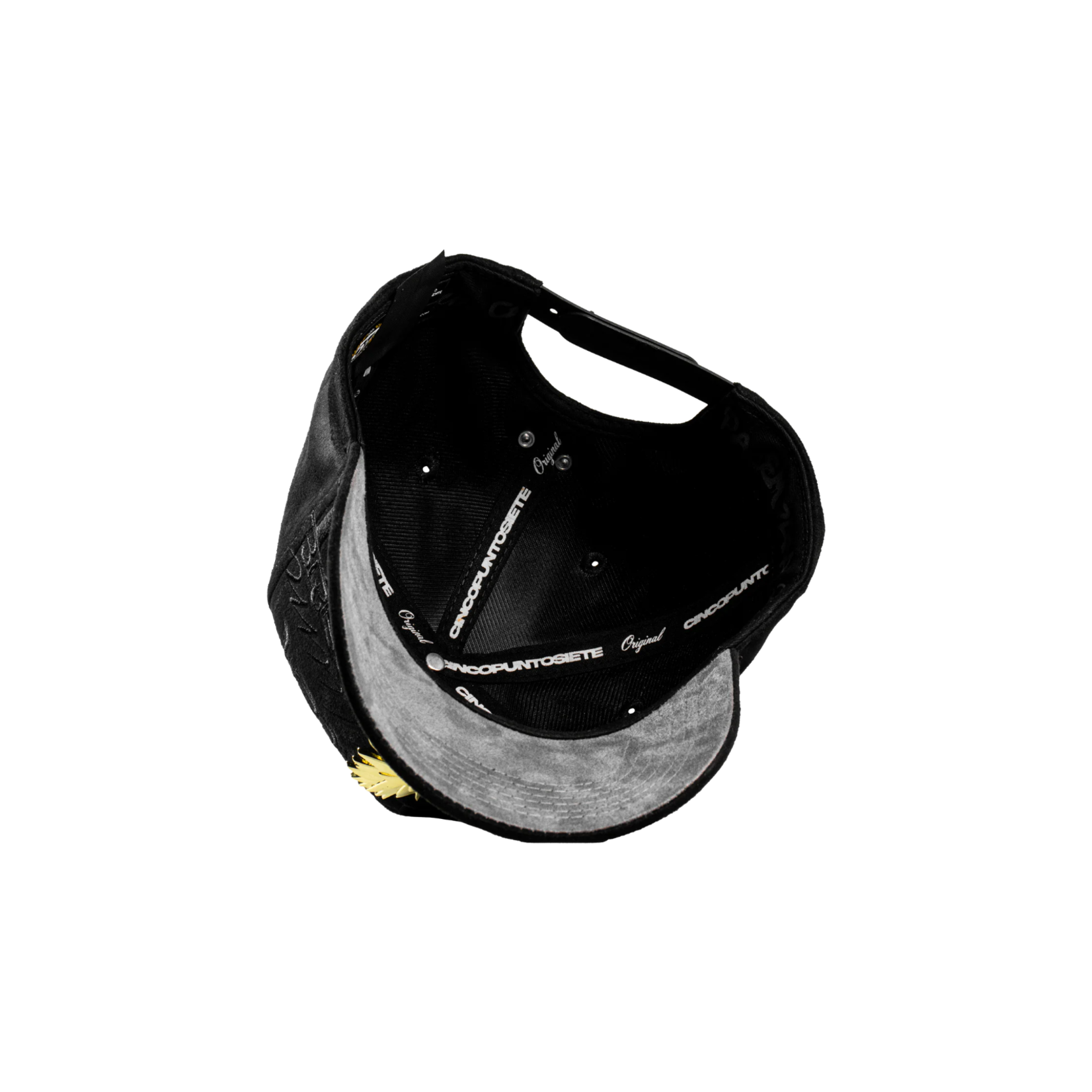 Cincopunto7 Gorra Five Seven Metal Gold Grenade - Black/Grey