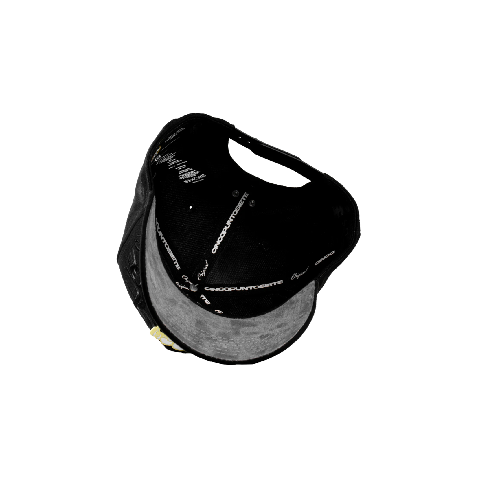 Cincopunto7 Gorra Five Seven Metal Gold Savage Fangs - Black/Grey