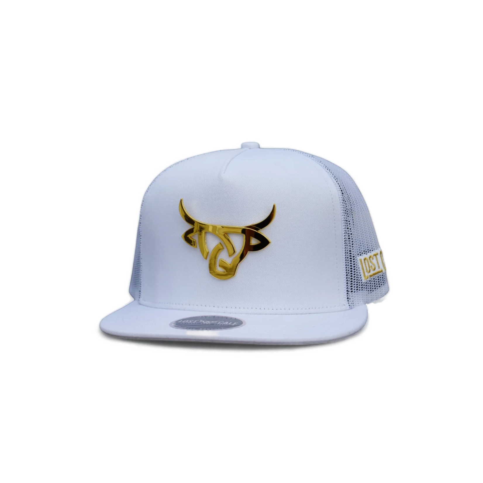 Lost Calf Brand Gorra Lost Calf FIron Gold Flat -  White