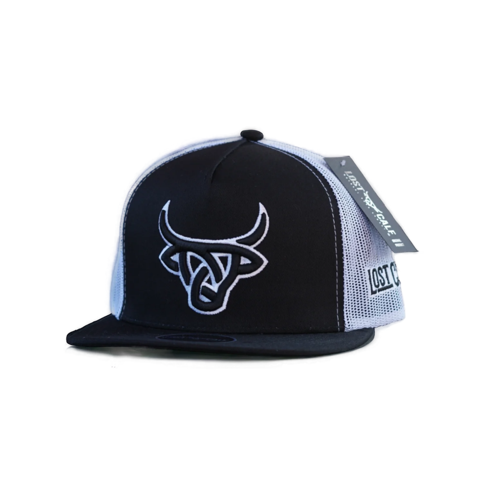 Lost Calf Brand Gorra Lost Calf Zika Flat - White / Black