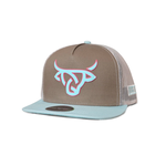 Lost Calf Brand Gorra Lost Calf Sky Rose - Grey/Blue/Pink