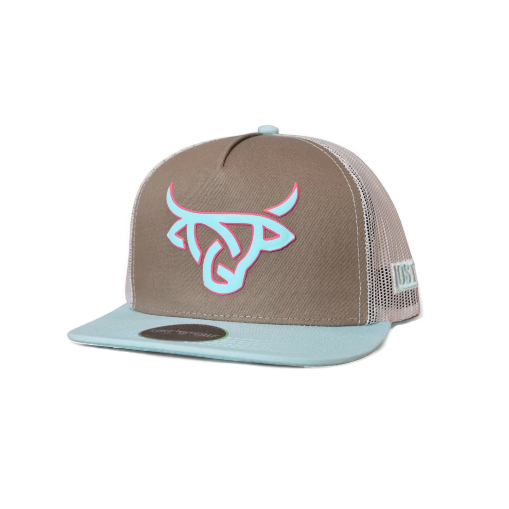 Lost Calf Brand Gorra Lost Calf Sky Rose - Grey/Blue/Pink