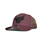 Lost Calf Brand Gorra Lost Calf  Ruger - Wine/Black