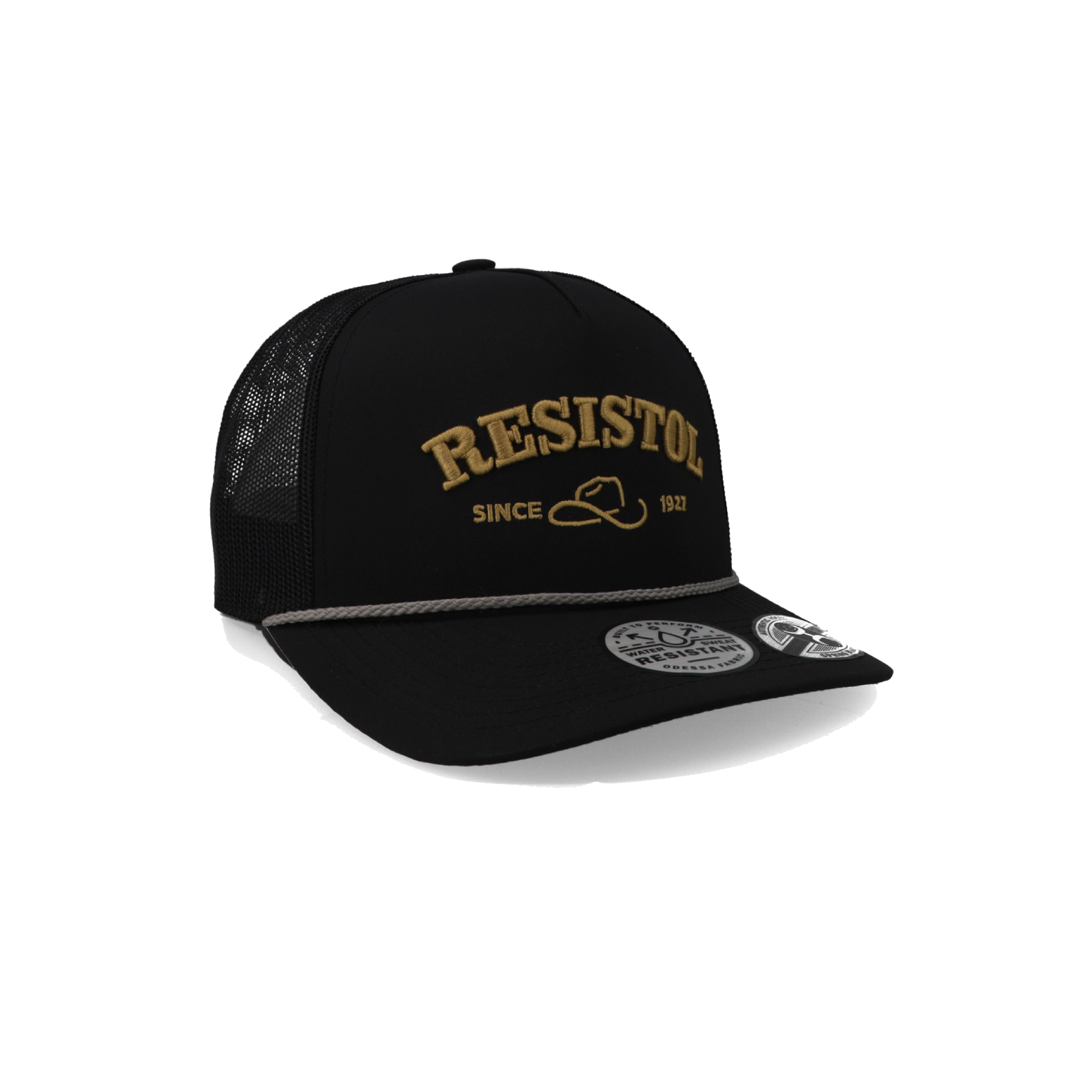 Gorra Hooey Resistol-Black/Gold