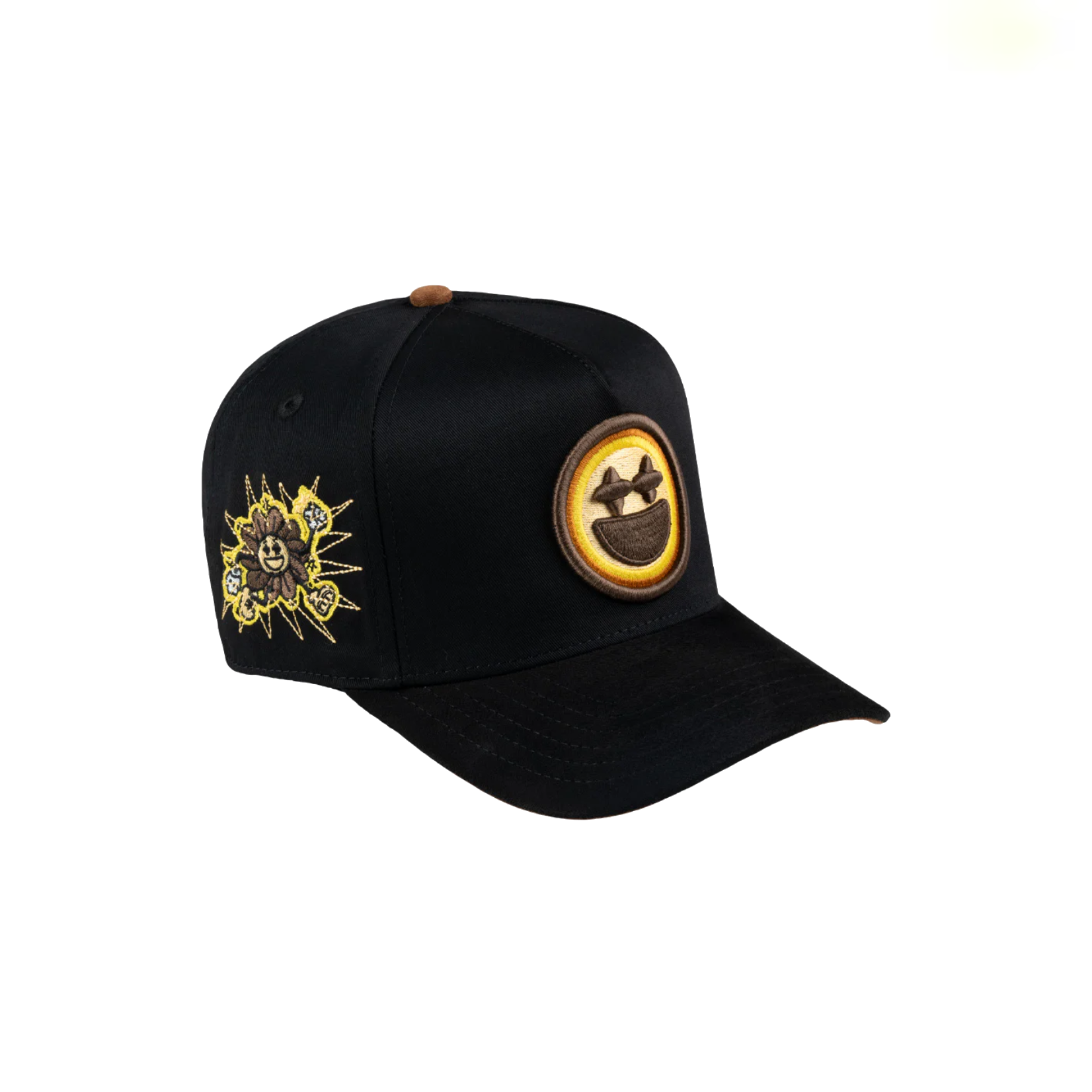 JC Hats Gorra JC Hats BD Happy - Black/Yellow/Brown