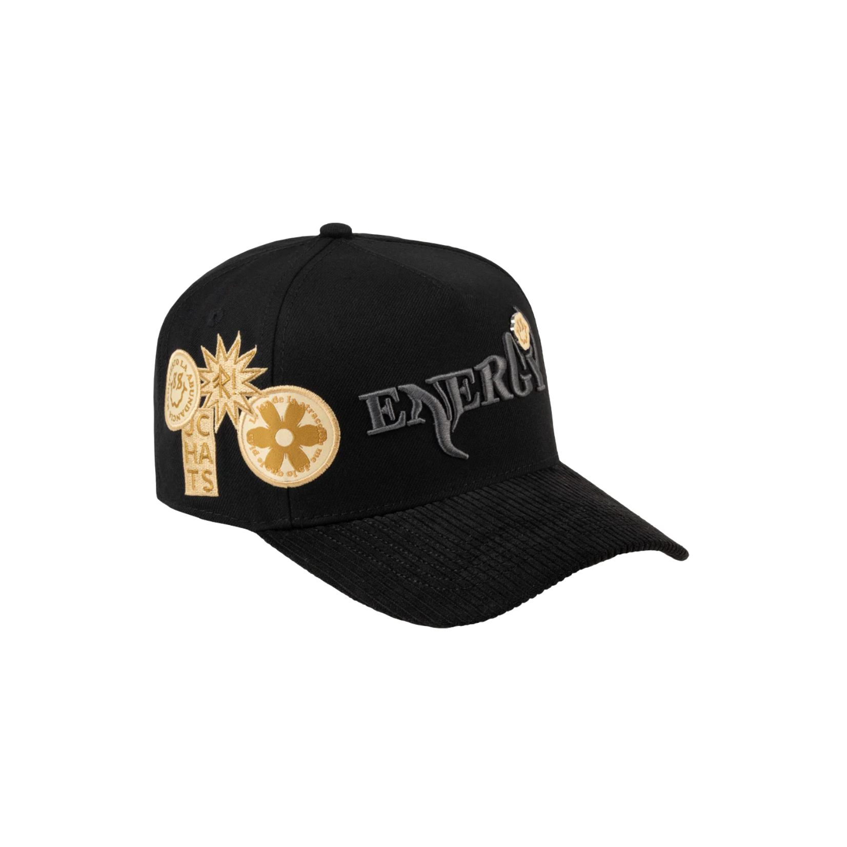 JC Hats Gorra JC Hats Energy - Black/Gold