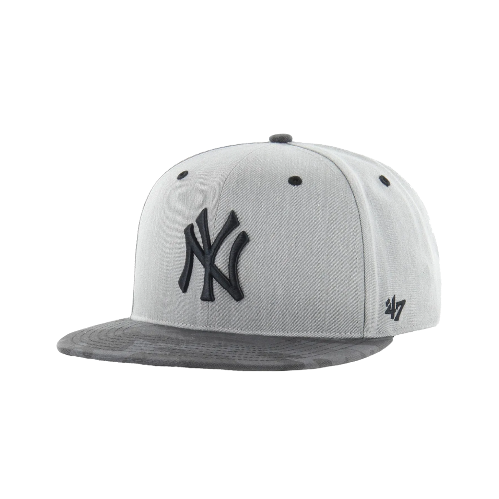 Gorra ´47 Yankees Camuflaje - Gris / Negro Logo