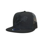 Lost Calf Brand Gorra Lost Calf Blackout Tribe Flat - Black/Black