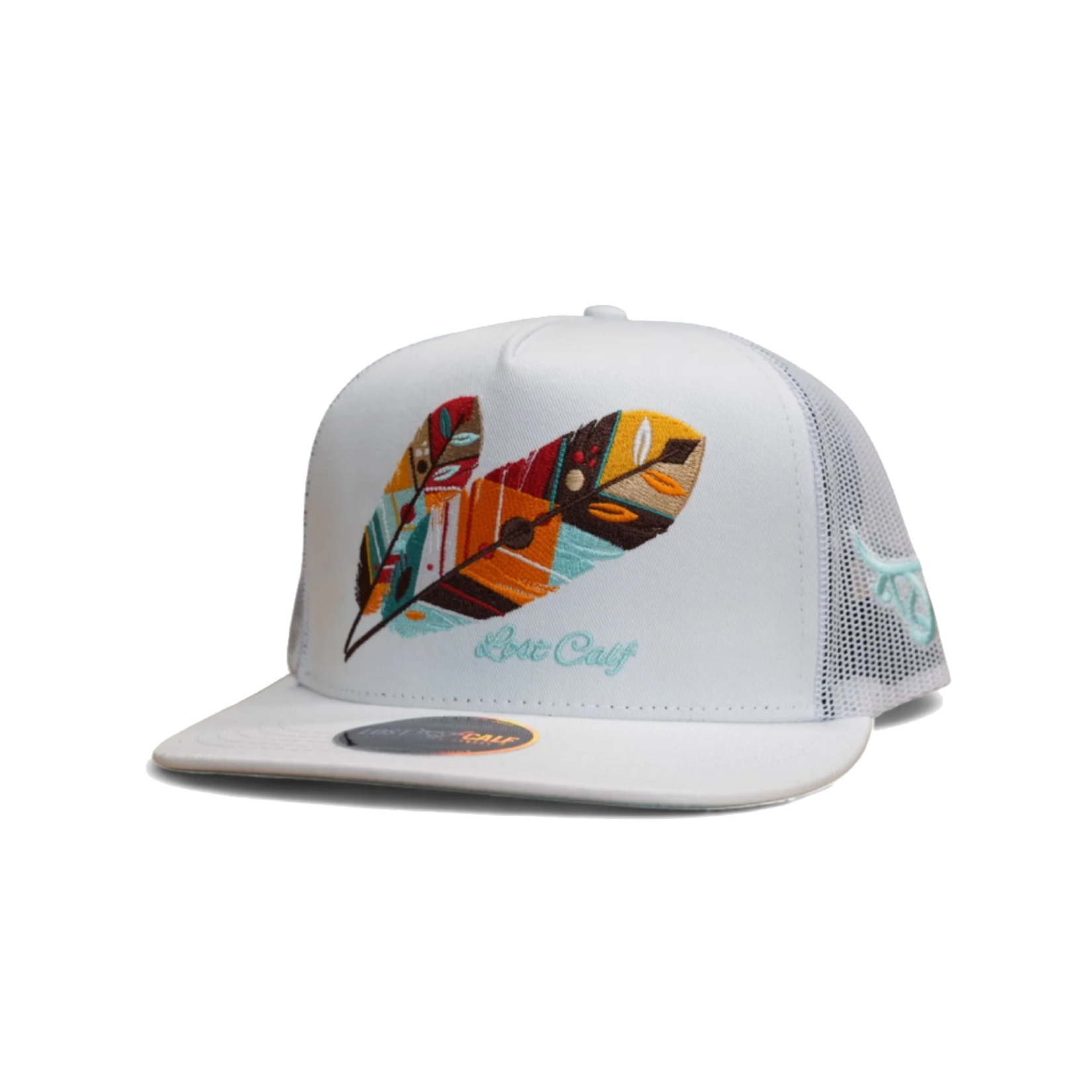 Lost Calf Brand Gorra Lost Calf  Tribe Flat - White / Colors