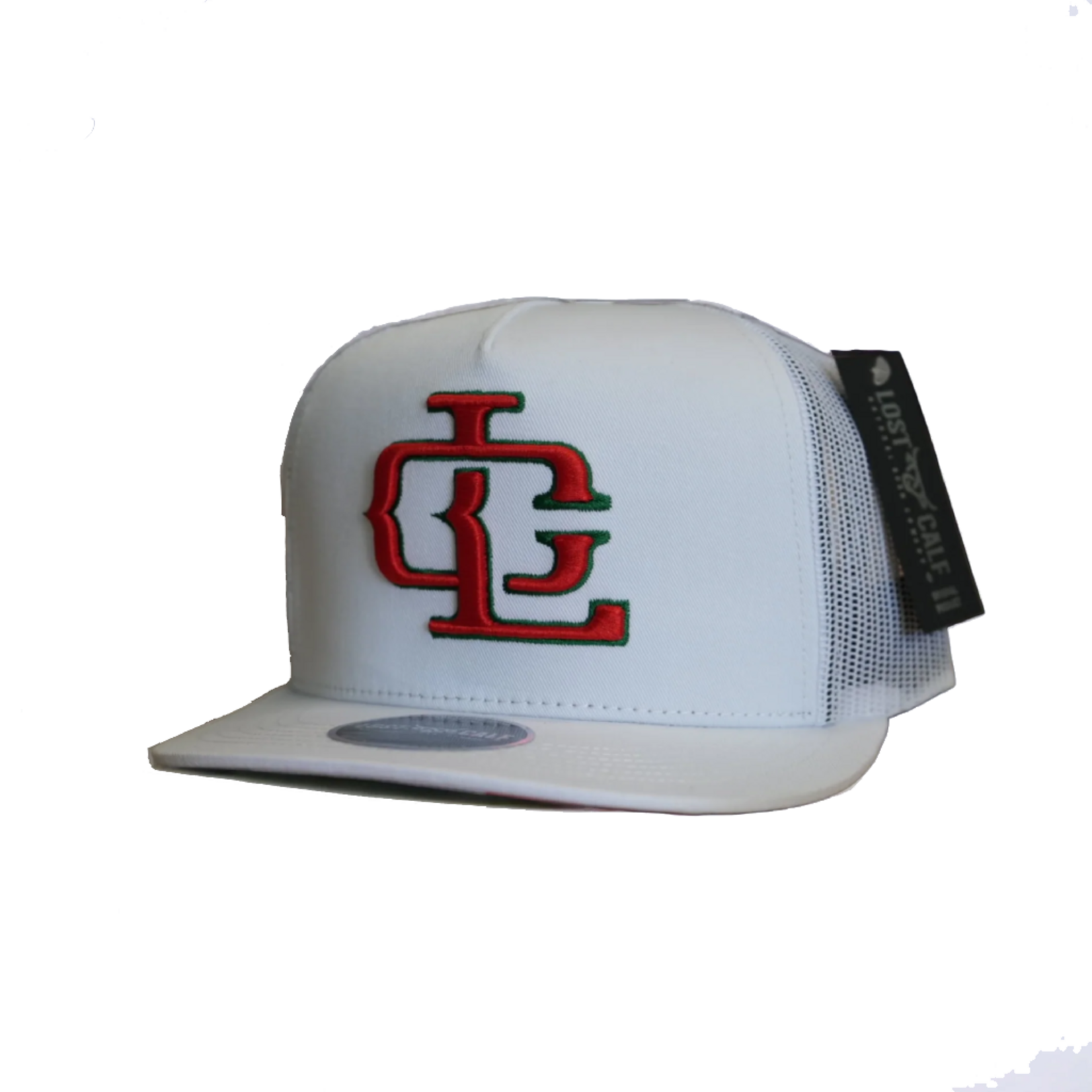 Lost Calf Brand Gorra Lost Calf LC Logo Mex  - White/Red/Green