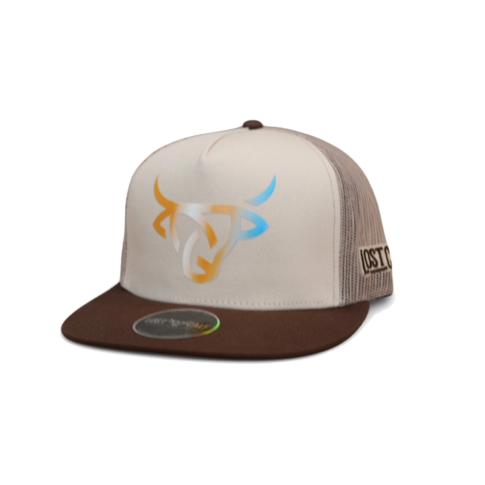 Lost Calf Brand Gorra Sand Dunes Flat - Beige/Brown