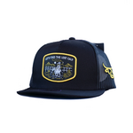 Lost Calf Brand Gorra Lost Calf Vaquero Flat - Balck/Yellow