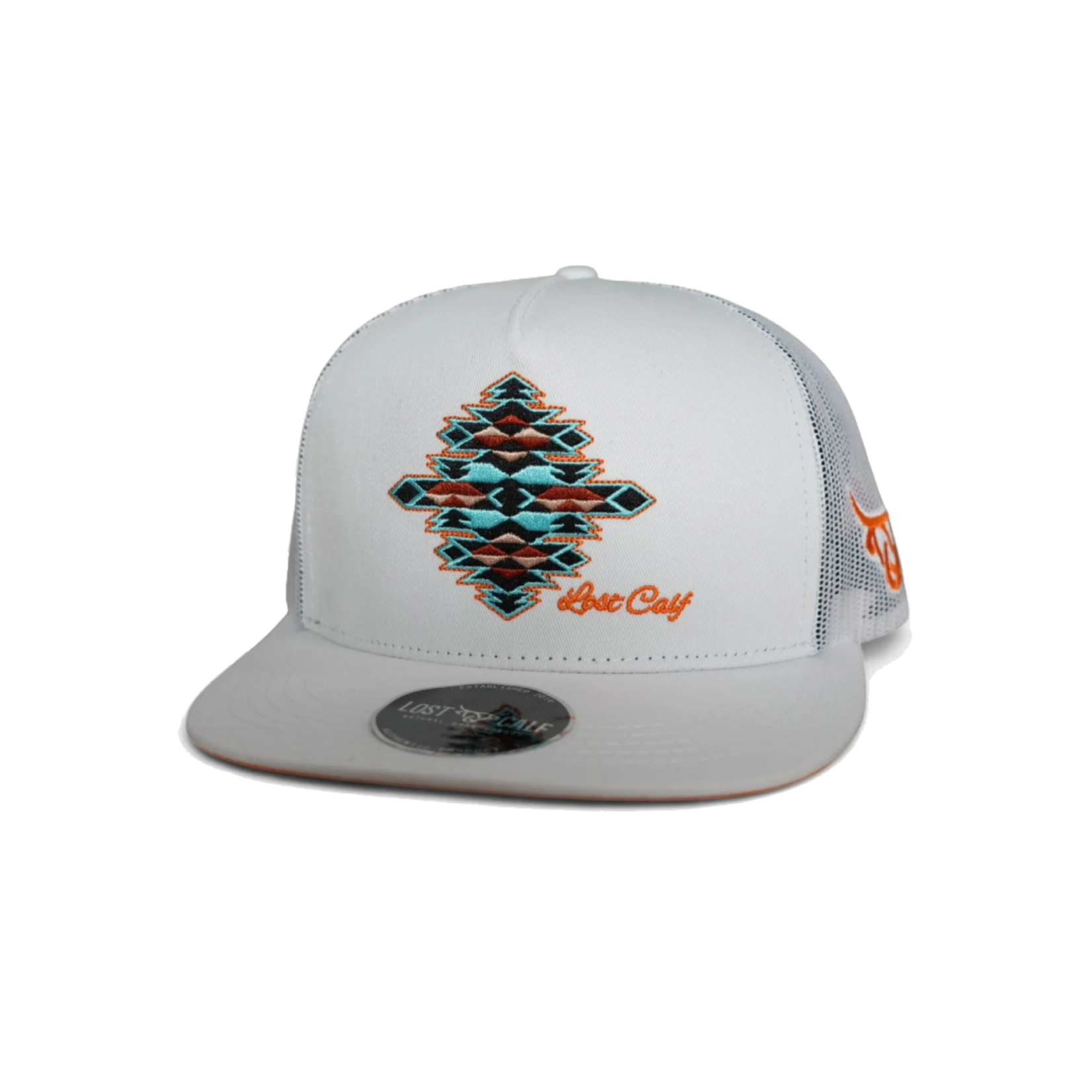 Lost Calf Brand Gorra Lost Calf Gem White Flat - White/Blue