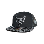 Lost Calf Brand Gorra Lost Calf Charu Flat - Black/White