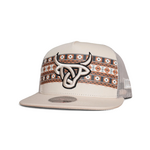 Lost Calf Brand Gorra Lost Calf Luka Cream Flat-Beige