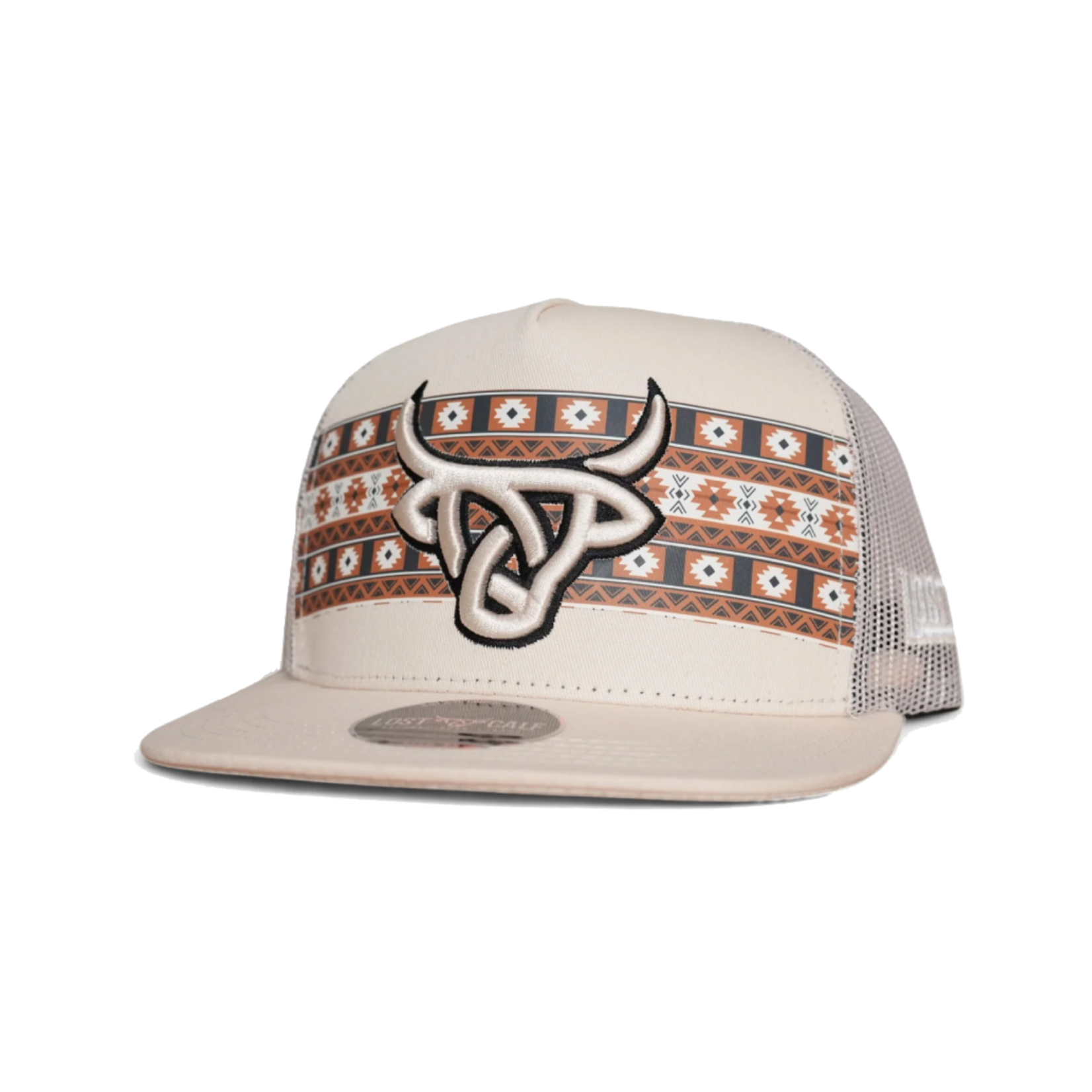 Lost Calf Brand Gorra Lost Calf Luka Cream Flat-Beige