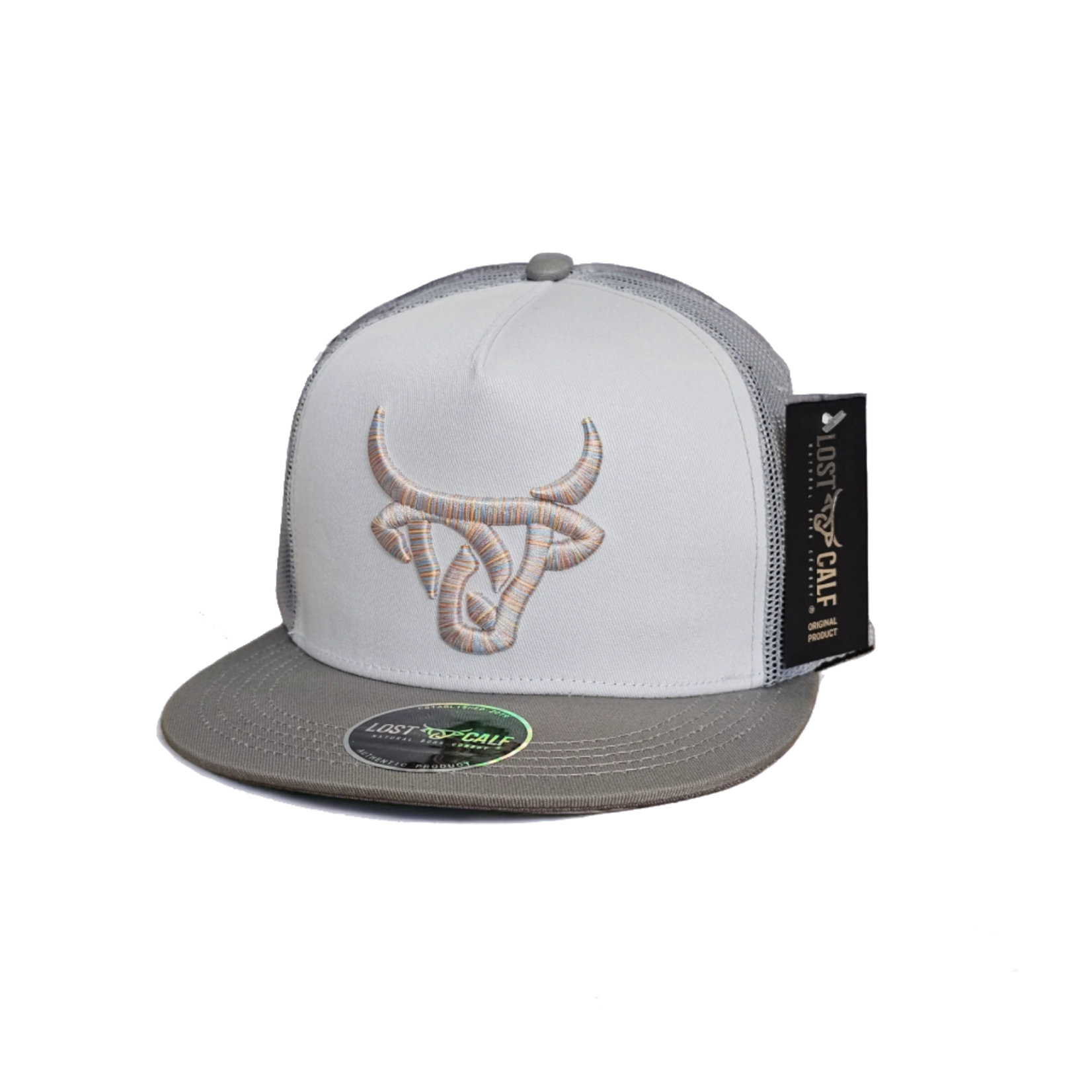 Lost Calf Brand Gorra Lost Calf Artic-Grey/White