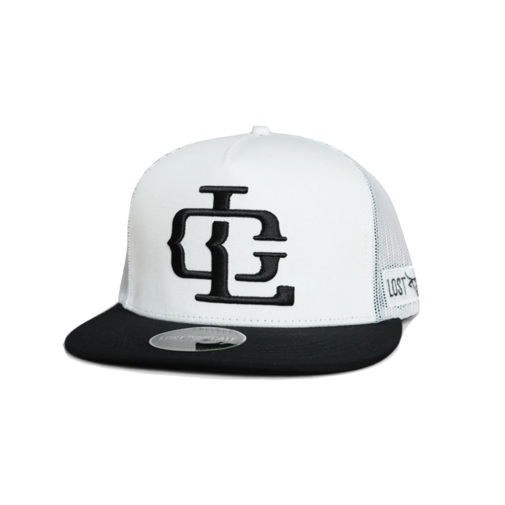 Lost Calf Brand Gorra Lost Calf Logo LC-White/Black