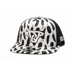 Lost Calf Brand Gorra Lost Calf Feathers - Black/White