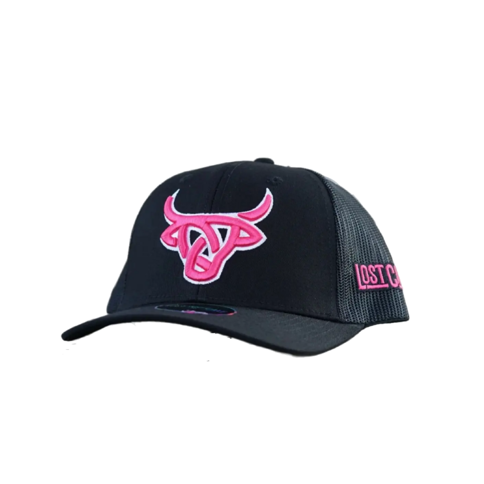 Lost Calf Brand Gorra Lost Calf Black Rosy Curve - Black/Pink