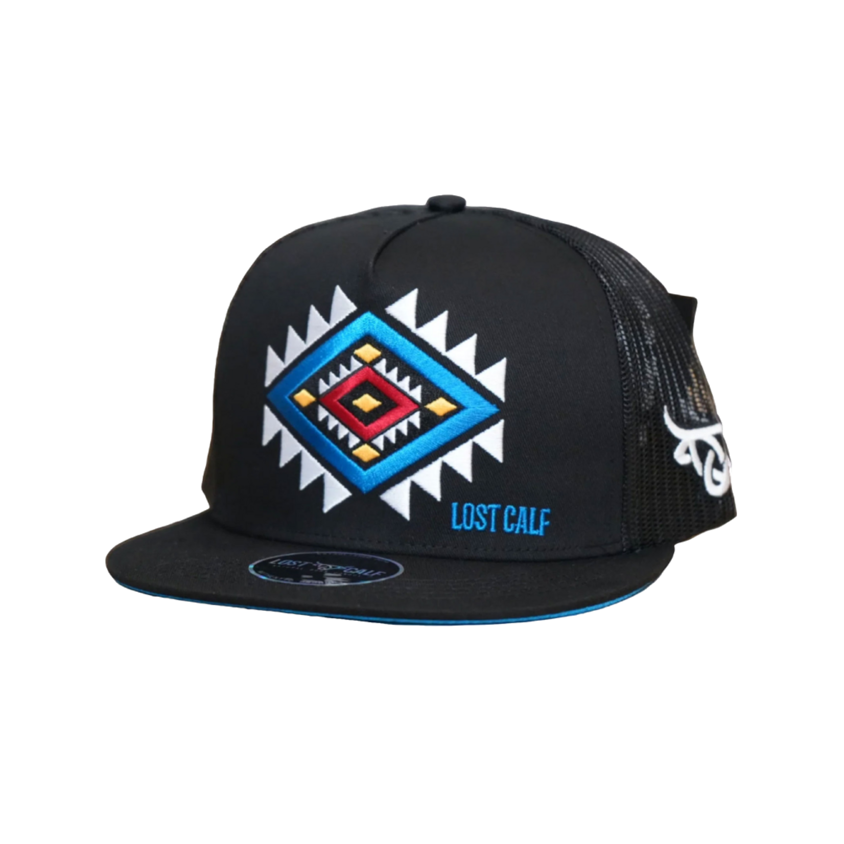 Lost Calf Brand Gorra Lost Calf Bullseye - Black/Blue/White/Yellow