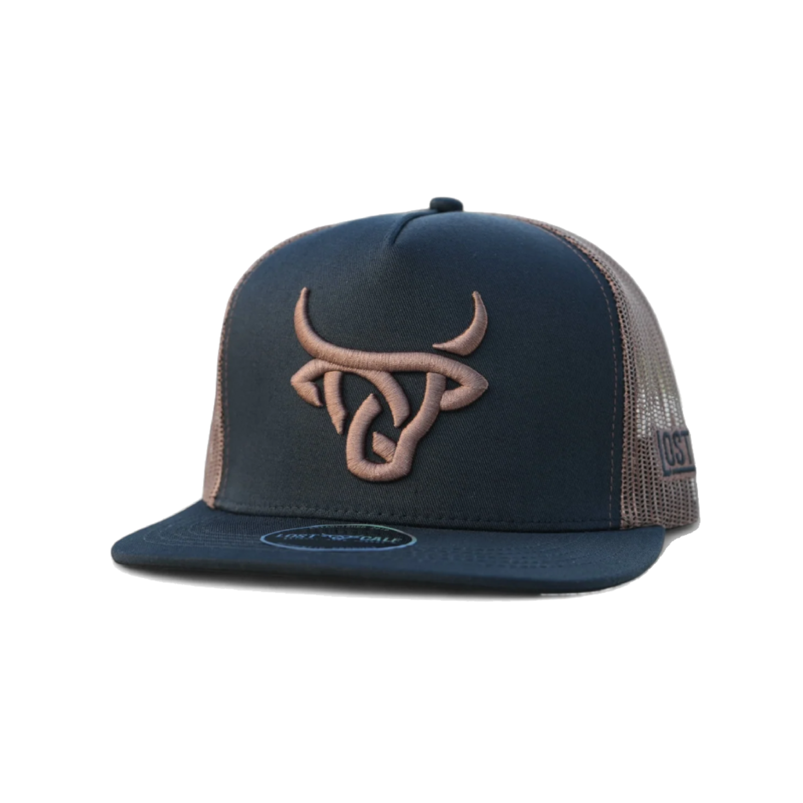 Lost Calf Brand Gorra Lost Calf  Kids  Tribe Trucker - Black/Brown