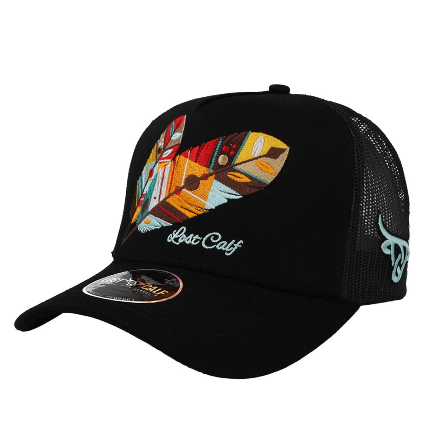 Lost Calf Brand Gorra Lost Calf Curve Kides  Tribe A-Frame - Black/Colors