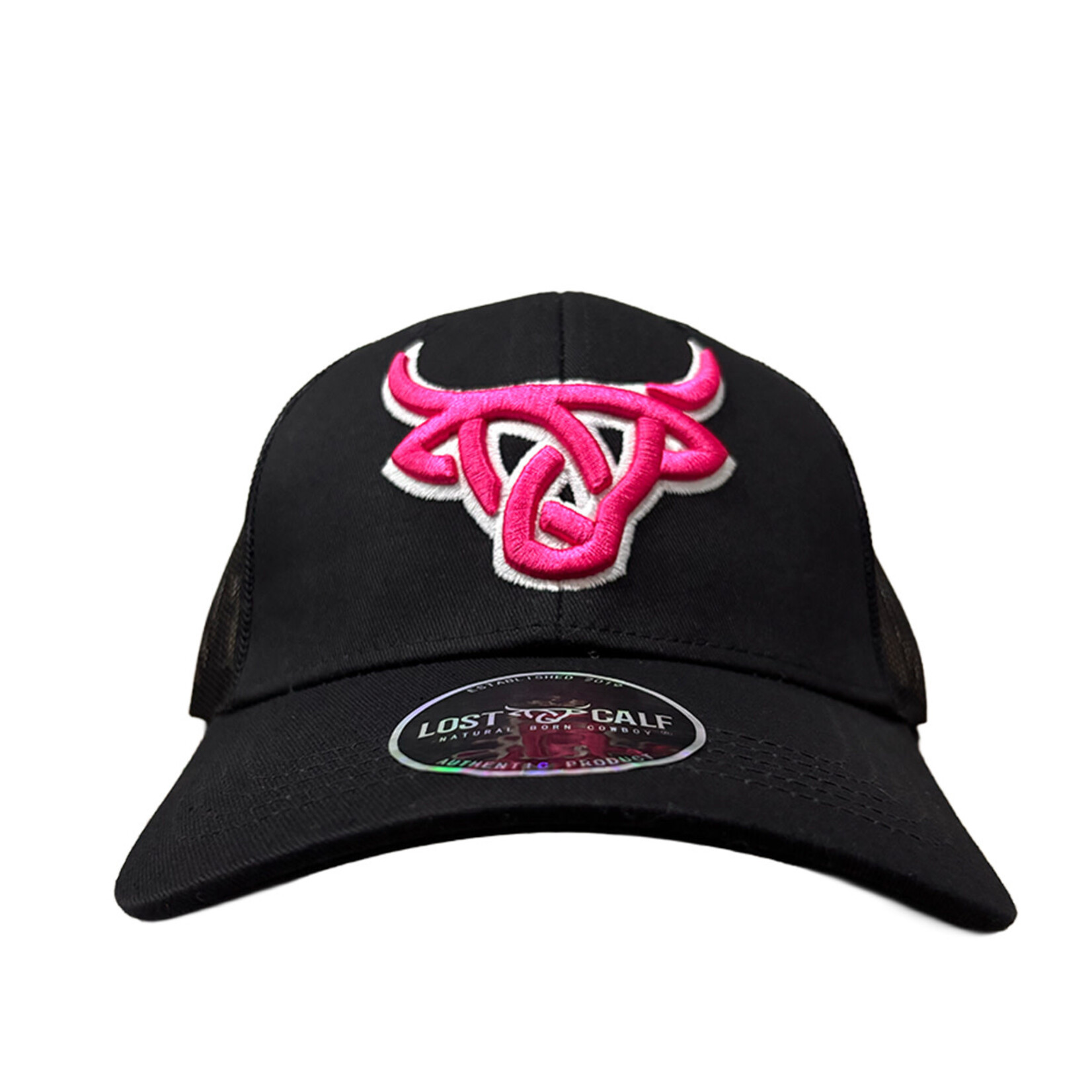 Lost Calf Brand Gorra Lost Calf Black Rosy Curve - Black/Pink