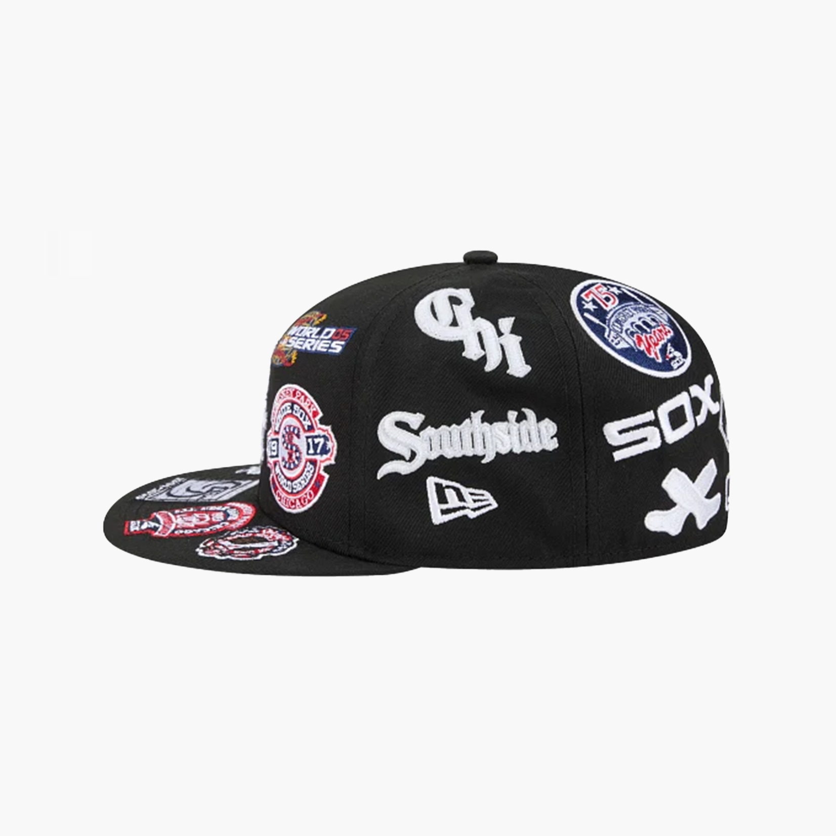 New Era Chicago White Sox MLB All Over Team 59FIFTY - Black/White