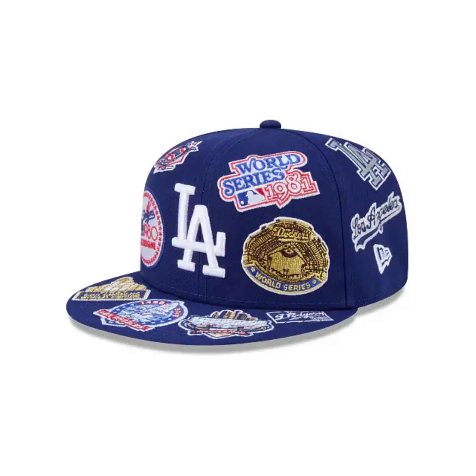 New Era Los Angeles Dodgers MLB All Over Team 59FIFTY - Blue/White