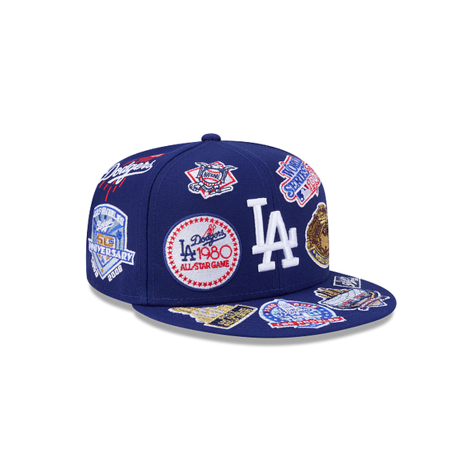New Era Los Angeles Dodgers MLB All Over Team 59FIFTY - Blue/White